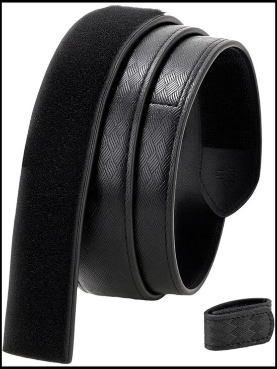 No Scratch Genuine Leather Belt Hook & Loop Closure Mechanic Work main image 7